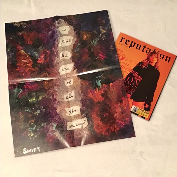 NEW Taylor Swift Reputation Magazine Poster RARE - Picture 3 of 8